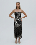 EVIE | Sequin Bodycon Midi Dress