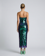EVIE | Sequin Bodycon Midi Dress