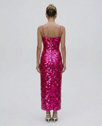 EVIE | Sequin Bodycon Midi Dress