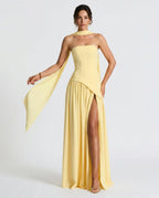 EVIE | Wrap Tie Waist Sleeveless Maxi Dress