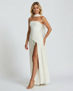 EVIE | Wrap Tie Waist Sleeveless Maxi Dress