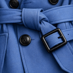 EVIE | Belted Tailored Long Trench Coat