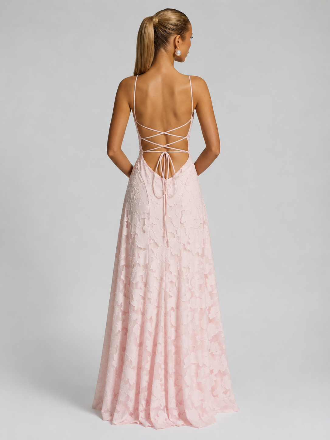EVIE | Floral Sculpted Sleeveless Maxi Dress