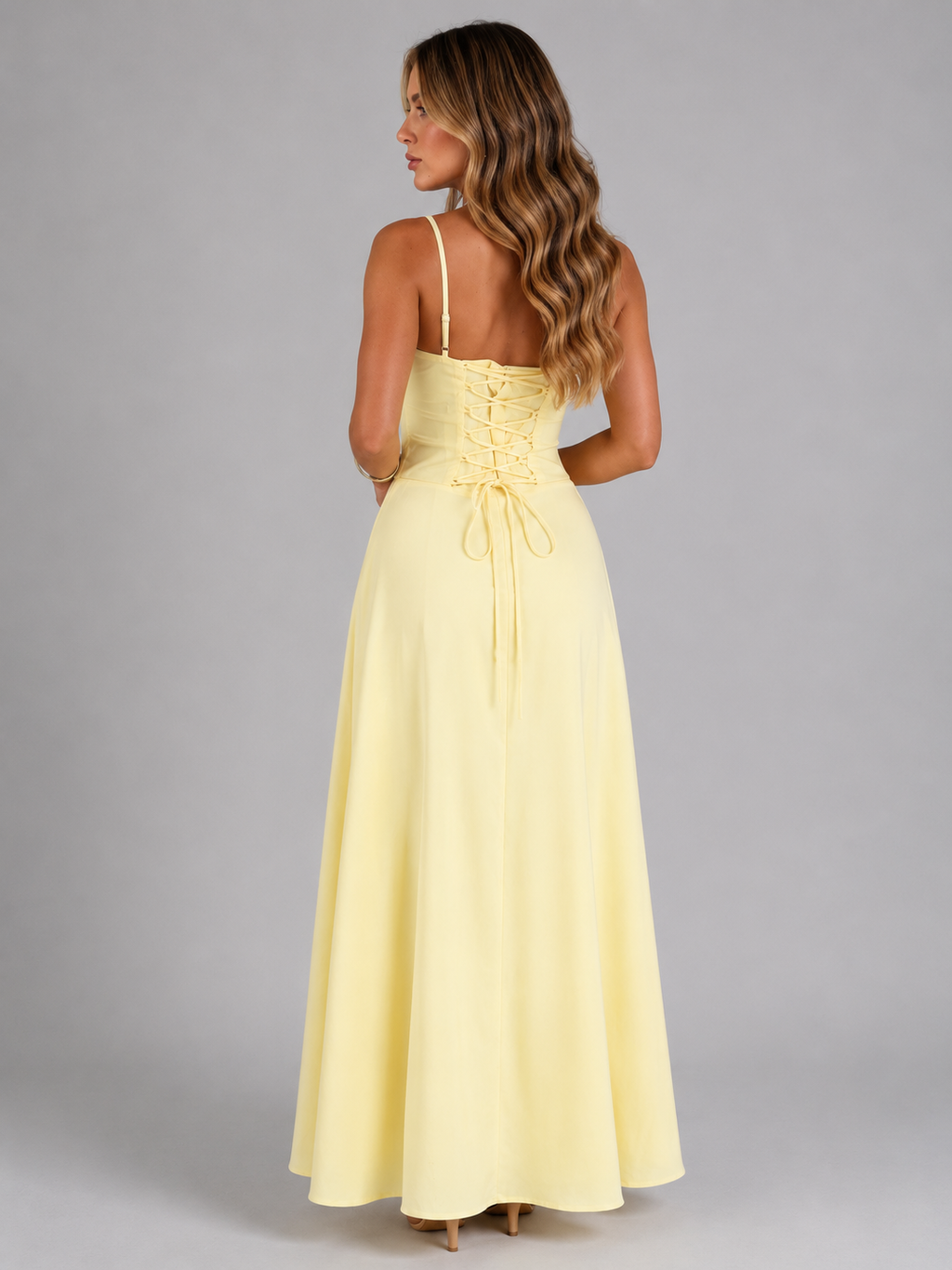 EVIE | Strappy Flowing Maxi Dress