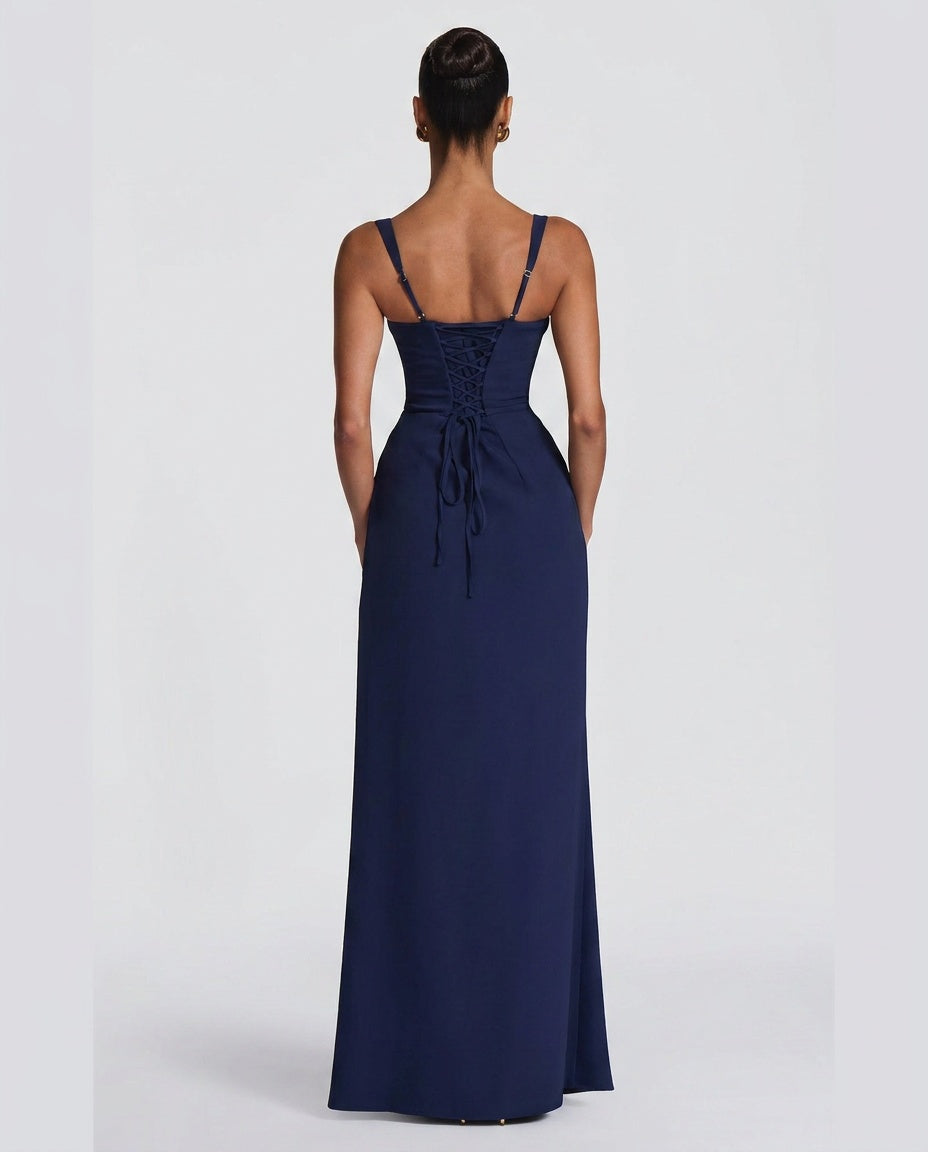 EVIE | Strapless Tiered Maxi Dress