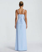 EVIE | Strapless Tiered Maxi Dress
