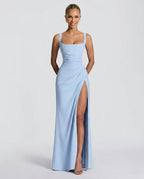 EVIE | Strapless Tiered Maxi Dress