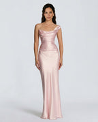 EVIE | Corset Strapless Sweetheart Maxi Dress