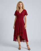 EVIE | Floral Lace Sleeveless Midi Dress