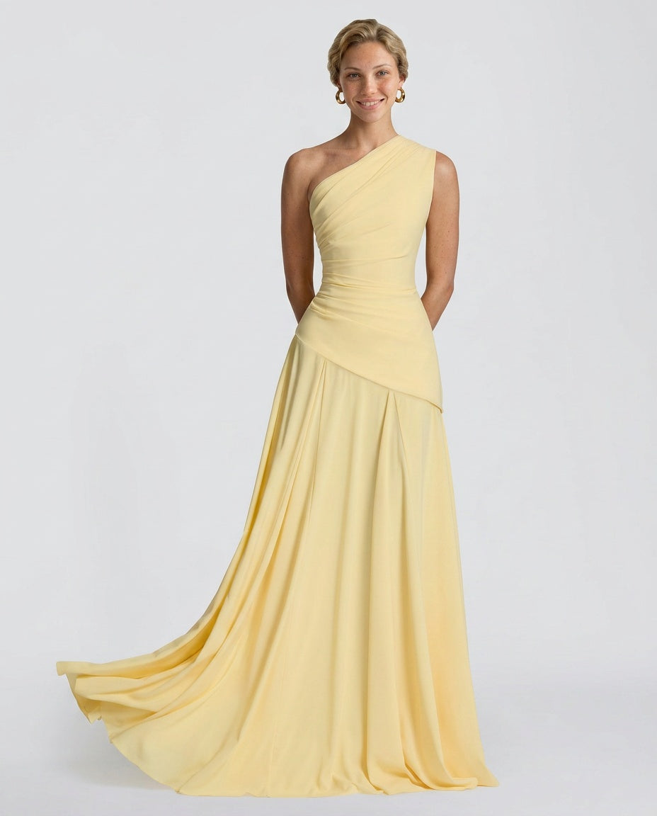 EVIE | Halter Neck Flowy Maxi Dress