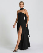 EVIE | Wrap Tie Waist Sleeveless Maxi Dress
