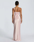 EVIE | Corset Strapless Sweetheart Maxi Dress
