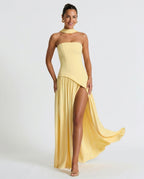 EVIE | Wrap Tie Waist Sleeveless Maxi Dress